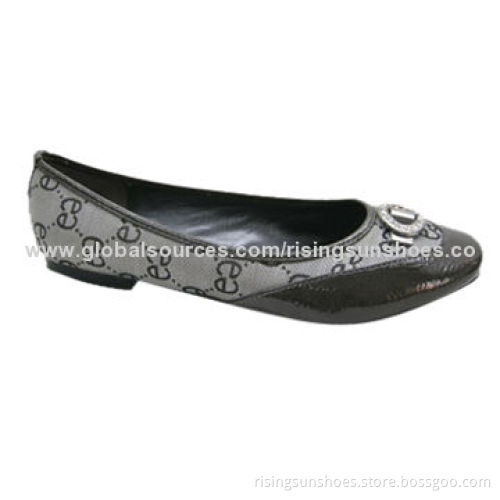 Women's trendy flat casual shoes, patent PU toe cap/letter woven fabric, various designs/colorsNew